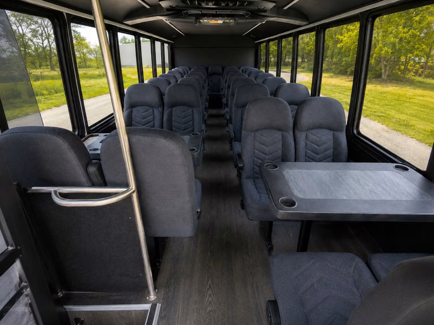 20 passenger minibus interior
