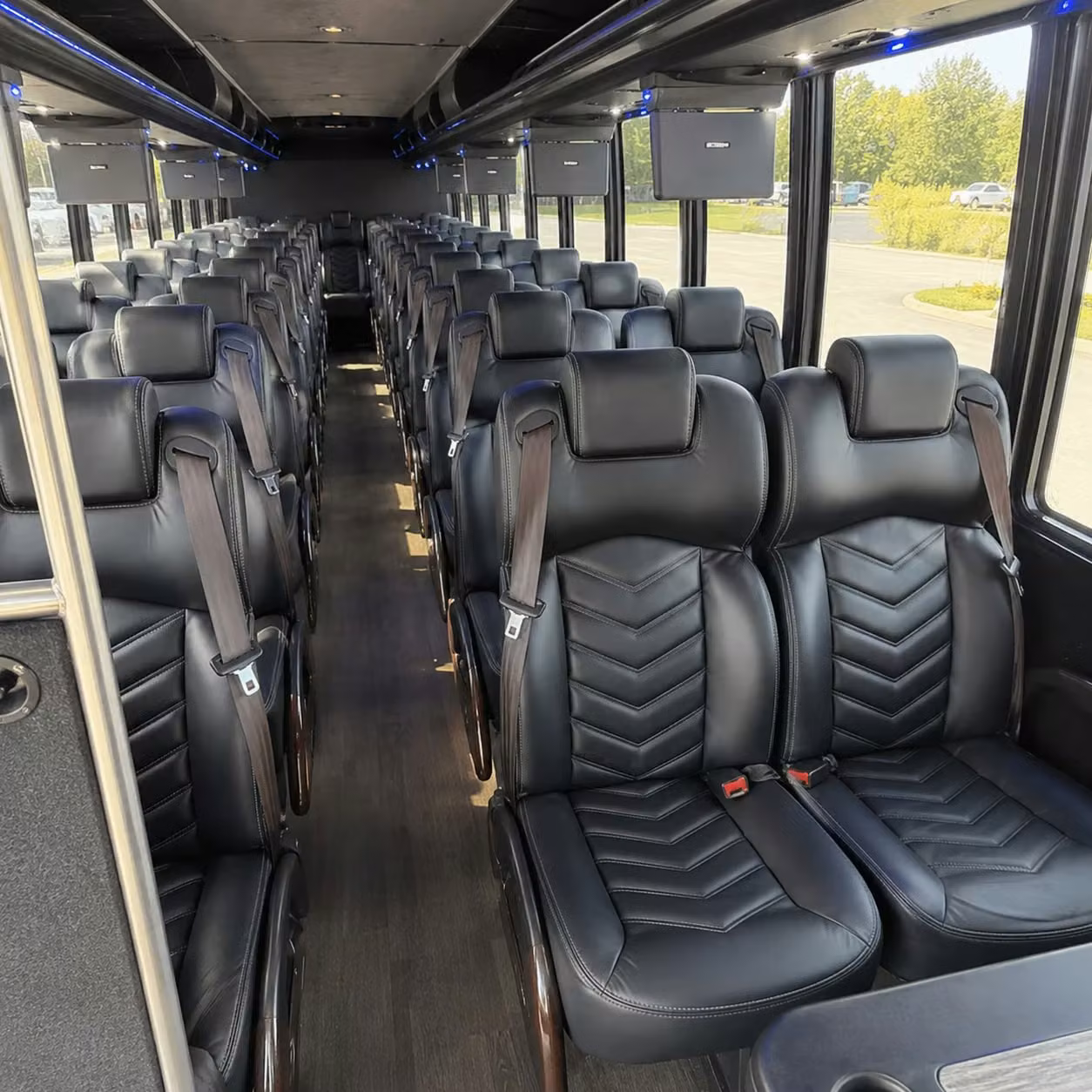 30 passenger minibus interior