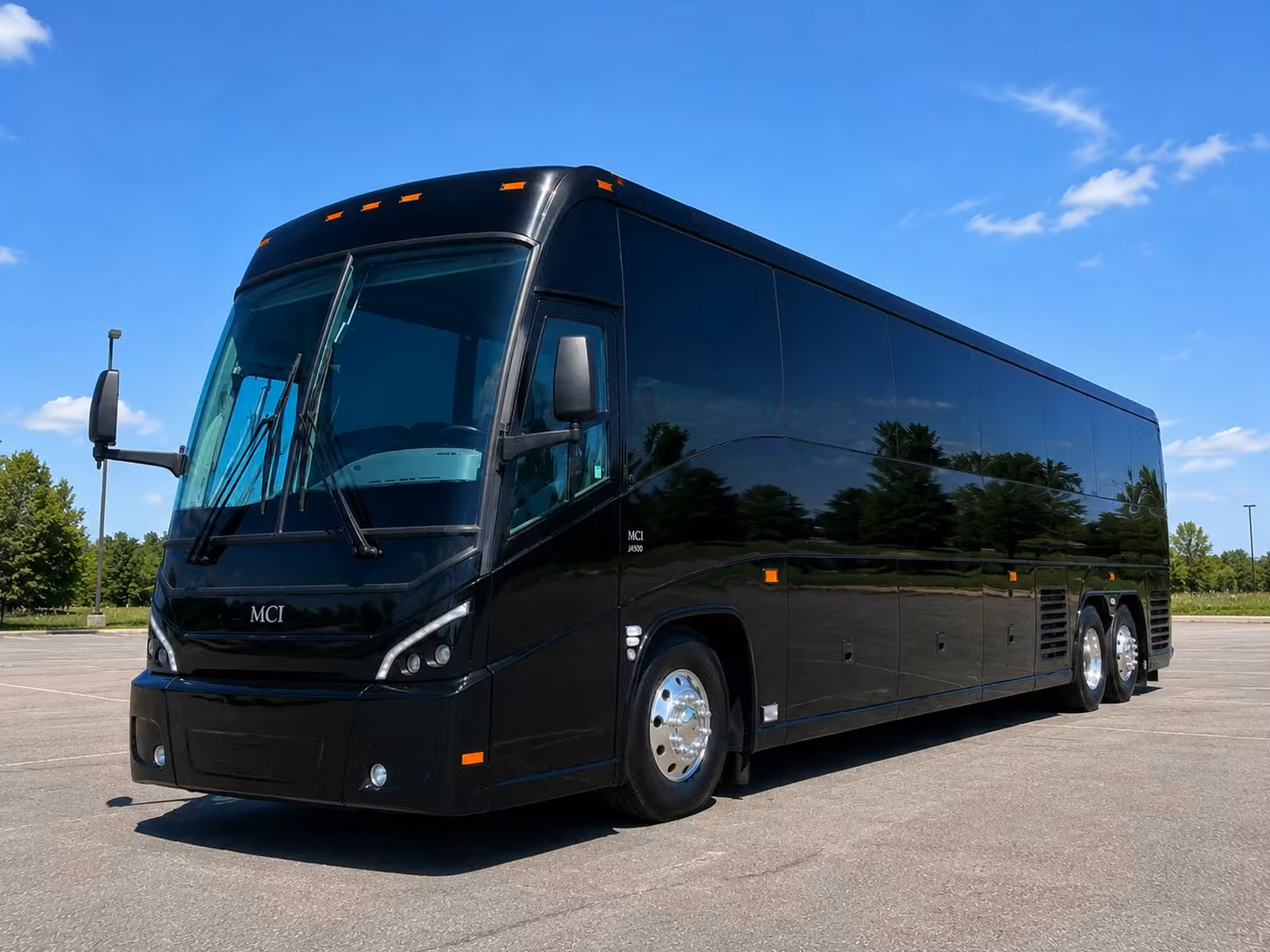 charter bus shuttles for mountain home air force base personnel in the nampa region