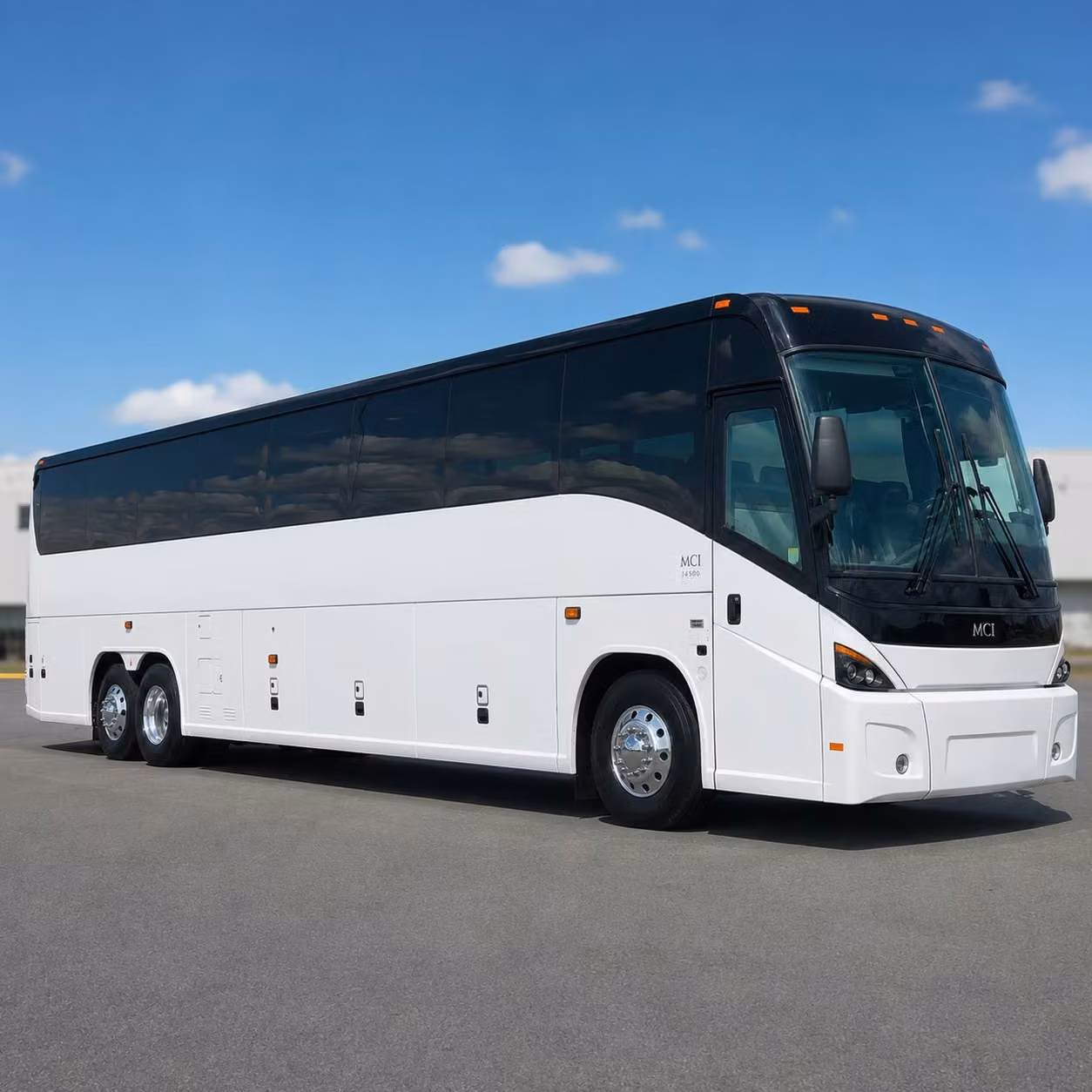 nampa 56 passenger charter bus rental