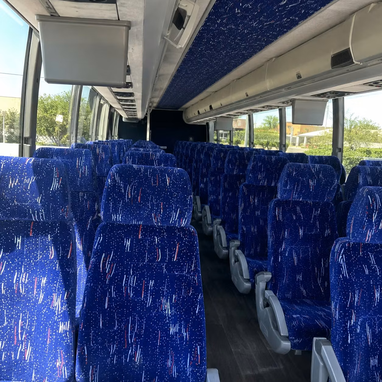 nampa charter bus interior