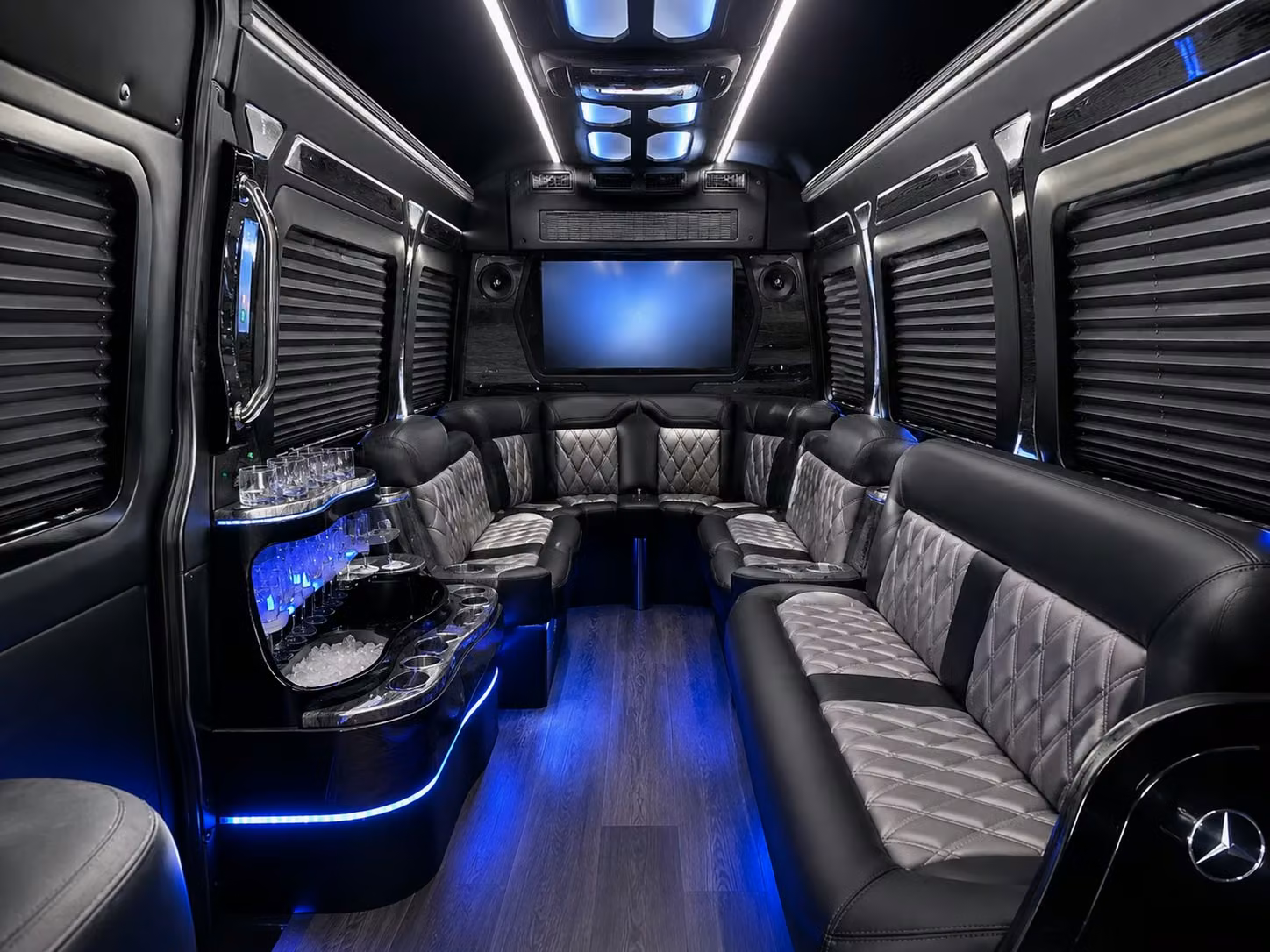 sprinter limousine inside